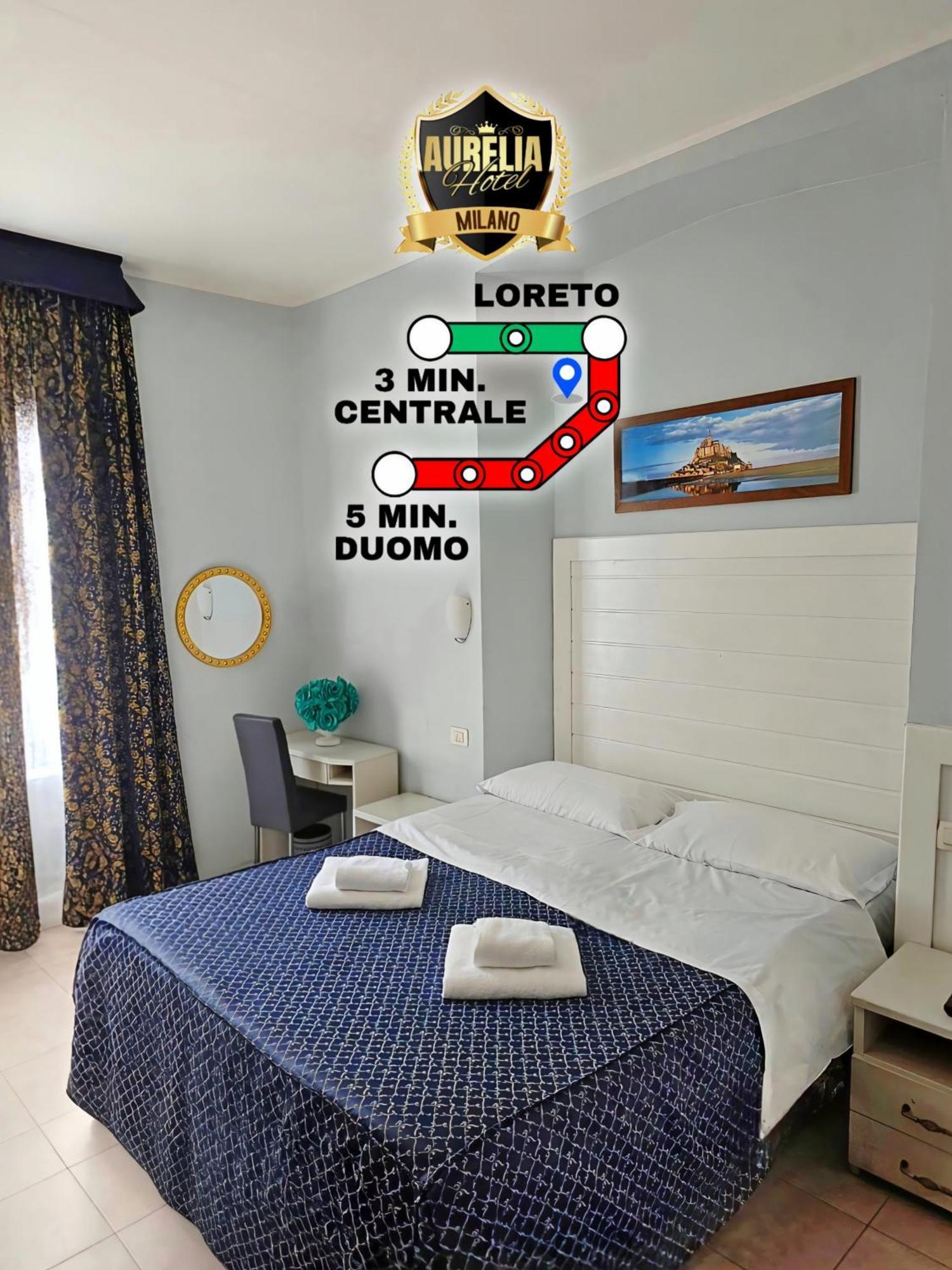 Hotel Aurelia Milano Centrale ภายนอก รูปภาพ